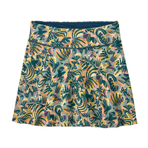 Patagonia Womens Maipo Skort Wild Botanist: Tidal Teal