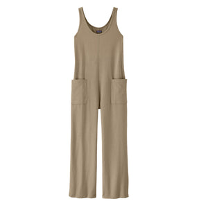 Patagonia Womens Ahnya Jumpsuit Seabird Grey