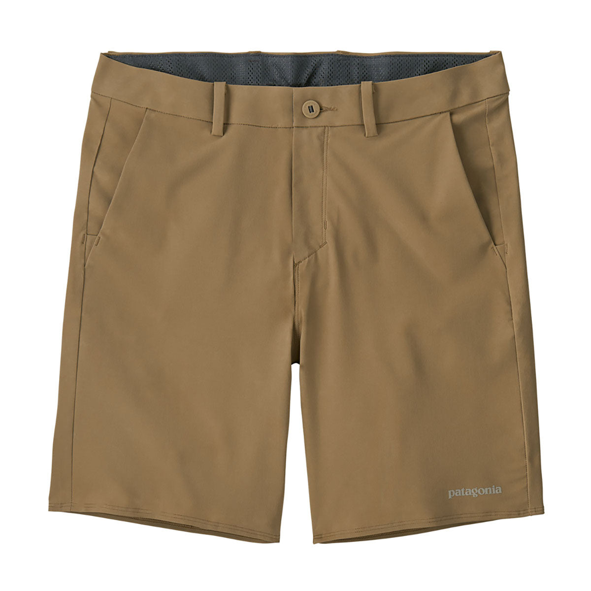 Patagonia Mens Hydropeak Hybrid Walk Shorts - 18 in. Slab Khaki