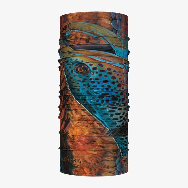 Buff Coolnet UV+ DeYoung Brown Flank Orange