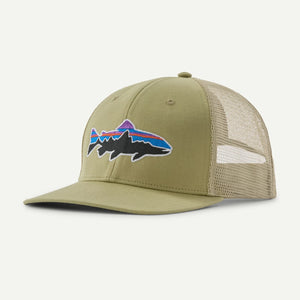 Patagonia Fitz Roy Trout Trucker Hat GMTG Gumtree Green