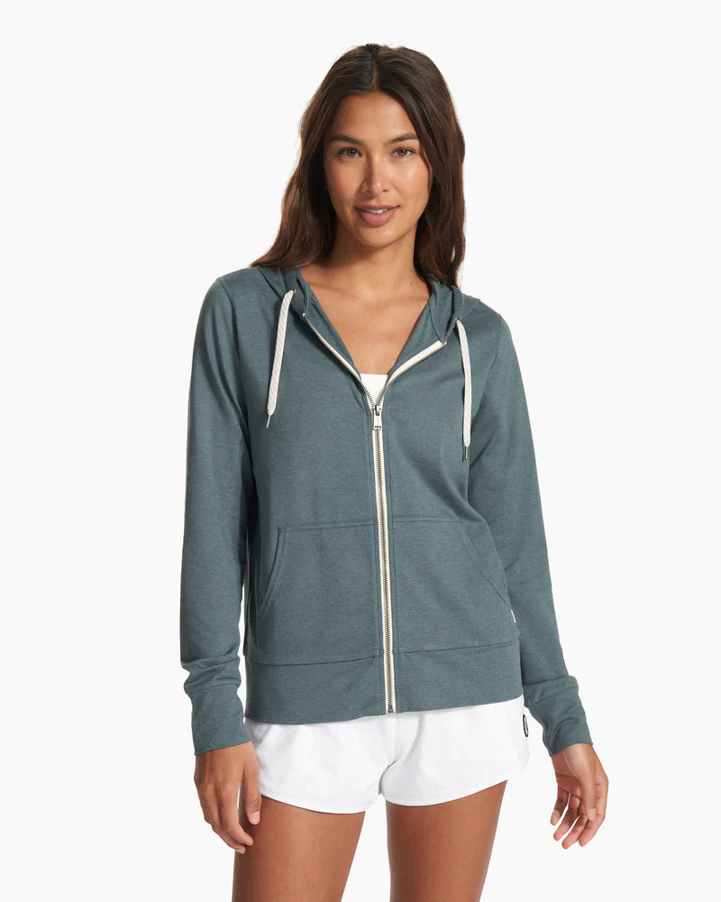 Vuori W Halo Performance Hoodie 2.0 HSO Stone Heather