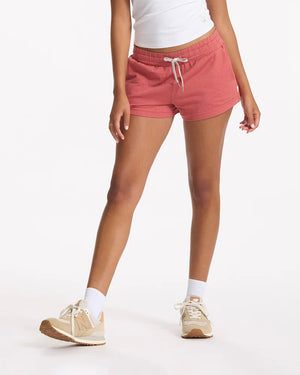 Vuori Womens Halo Performance Short HLY Lychee Heather