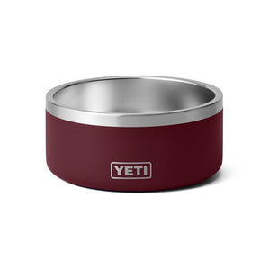 Yeti Boomer 8 Dog Bowl Wild Vine Red