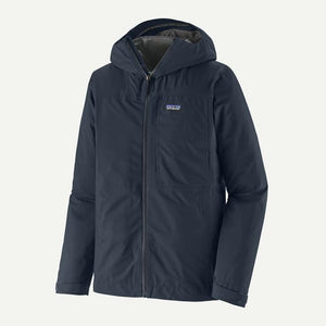 Patagonia Mens Boulder Fork Rain Jacket MDB Smolder Blue / S