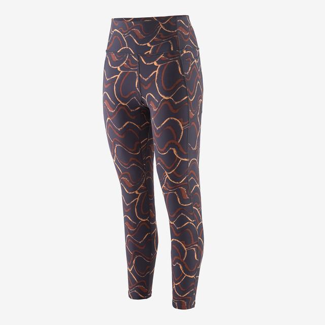 Patagonia W Maipo 7/8 Stash Tights CUSM Currents: Smolder Blue