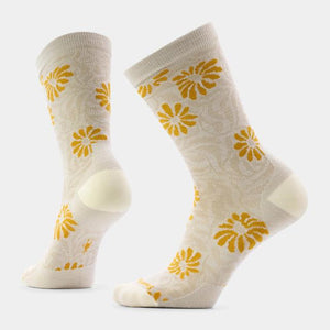 Smartwool Womens Everyday Floral Crew 100 Natural