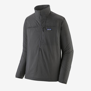 Patagonia Men's Houdini Stash 1/2 Zip Pullover FGE Forge Grey