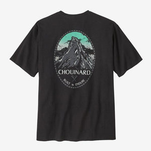 Patagonia M Chouinard Crest Pocket Responsibili-Tee INBK Ink Black