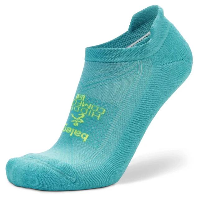 Balega Hidden Comfort No Show Neon Aqua