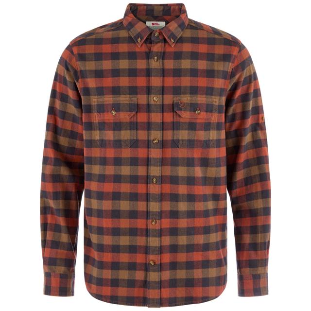 Fjallraven M Skog Relaxed Shirt 215-265 Autumn Leaf-Wood Brown
