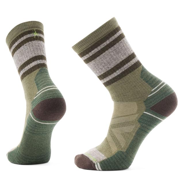 Smartwool Mens Hike Full Cushion Lolo Trail Crew Socks K18 Winter Moss