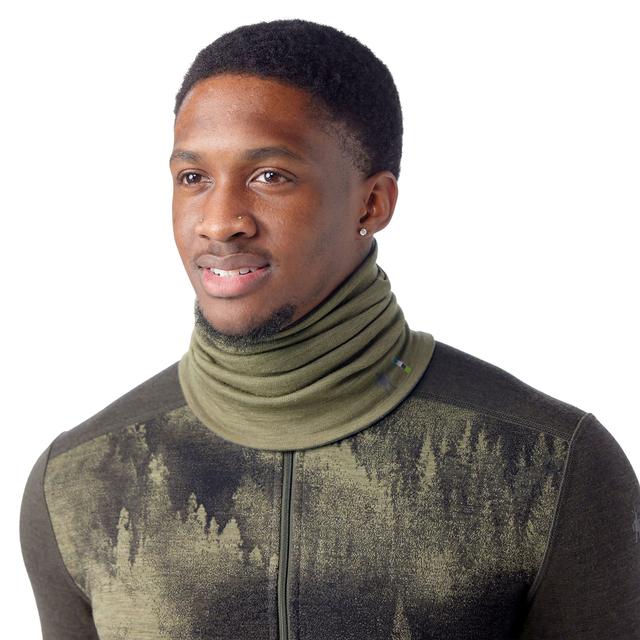 Smartwool Thermal Merino Reversible Neck Gaiter P23 Winter Moss/Pewter Blue