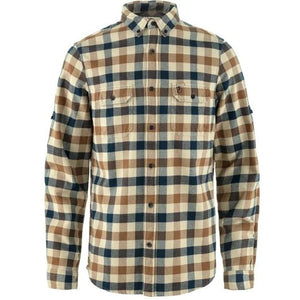 Fjallraven Mens Skog Shirt Fossil-Dark Navy