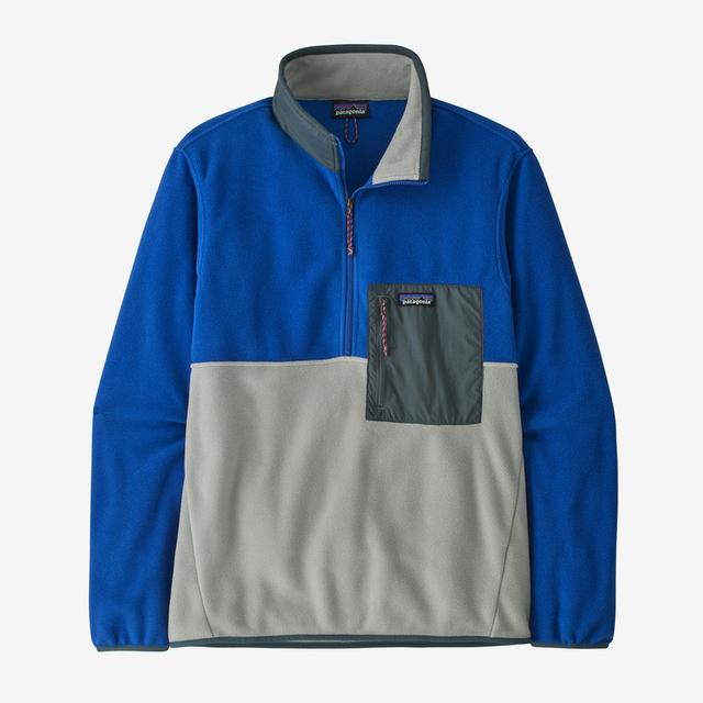 Patagonia Mens Microdini 1/2 Zip Pullover leet Green / S