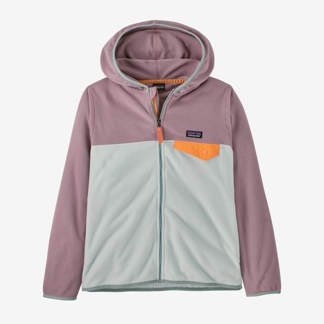 Patagonia Kids Micro D Snap-T Jacket Wispy Green