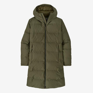 Patagonia W Jackson Glacier Parka BNG Basin Green / S