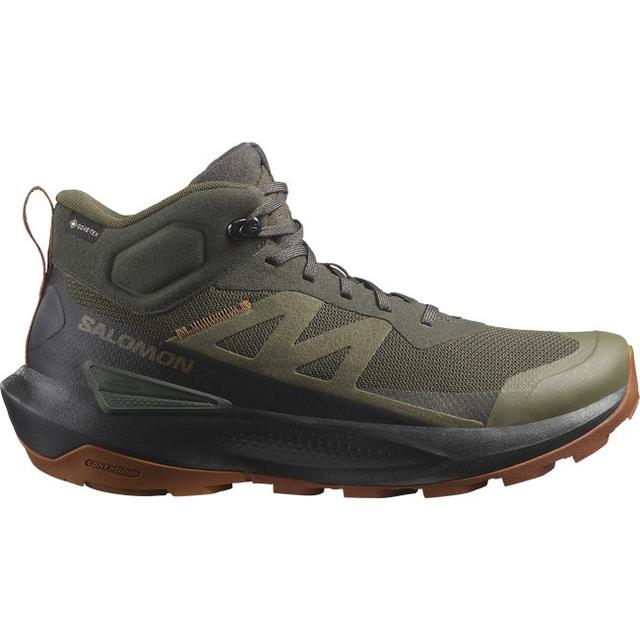 Salomon M Elixir Activ Mid GTX Peat/Black/Caramel Cafe