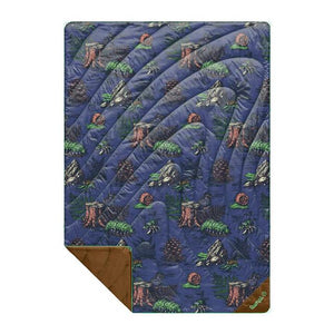 Rumpl Original Puffy Blanket - 1P Forest Floor