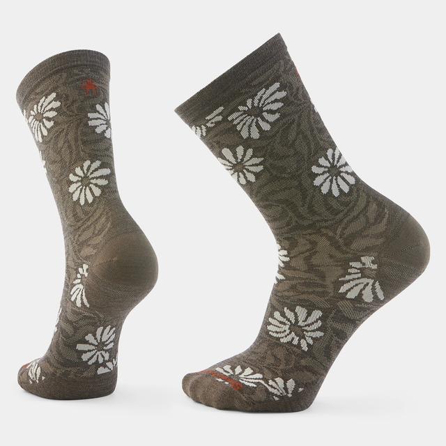 Smartwool Womens Everyday Floral Crew 236 Taupe