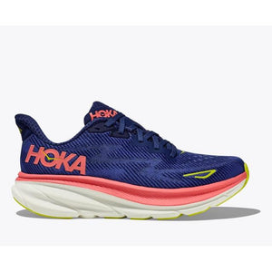 Hoka Womens Clifton 9 EVN Evening Sky / Coral