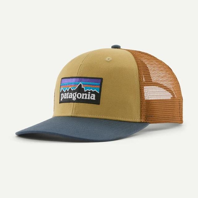 Patagonia P-6 Logo Trucker Hat LYTN Lynx Tan