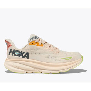 Hoka Womens Clifton 9 - Wide VLS Vanilla/Astral