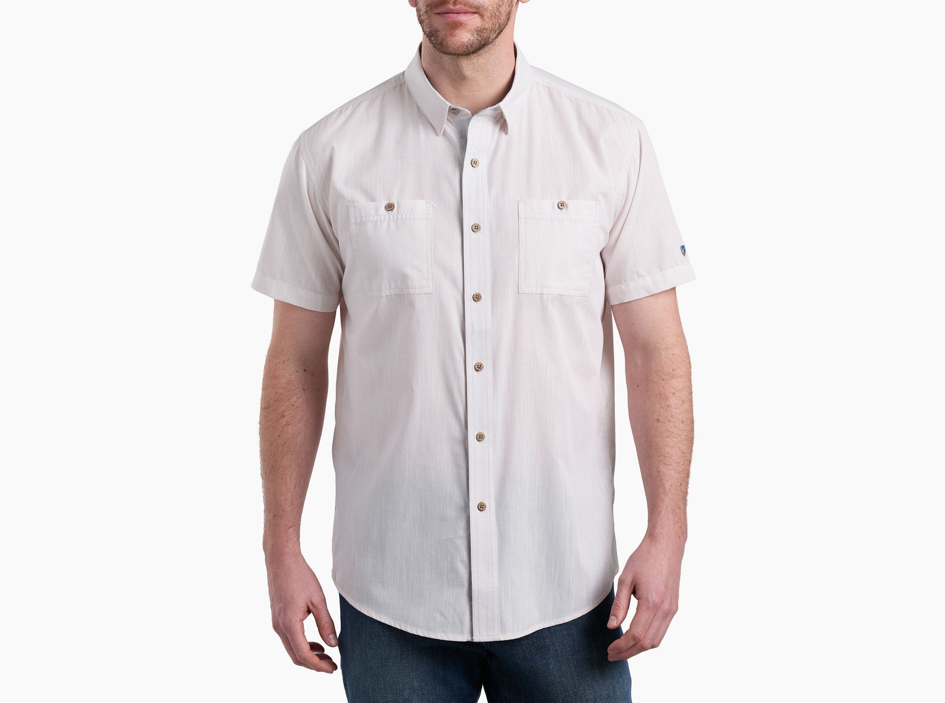 Kuhl Men's Karib Stripe SEAS Sea Salt