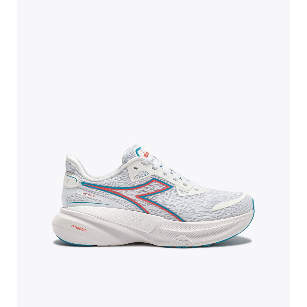 Diadora Womens Nucleo 2 White/Horizon Blue