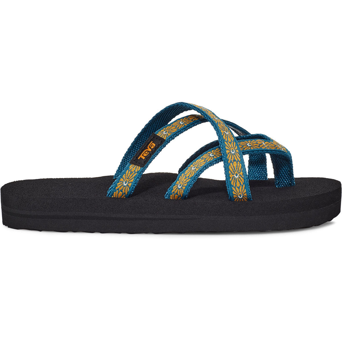 Teva Kids' Olowahu Flower Loom Blue Coral