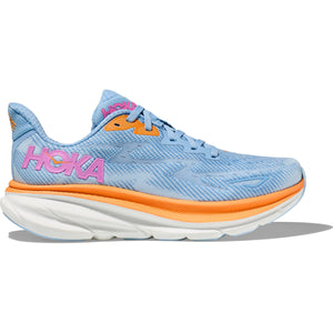 Hoka Women's Clifton 9 - Wide Airy Blue/Ice Water