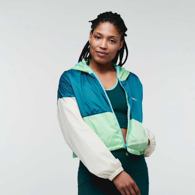 Cotopaxi Women's Teca Crop Jacket Clear Eyes