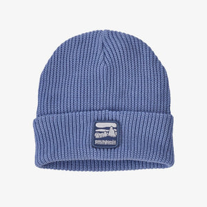 Patagonia Kids' Logo Beanie Illustrated Alpine Icon: Beluga