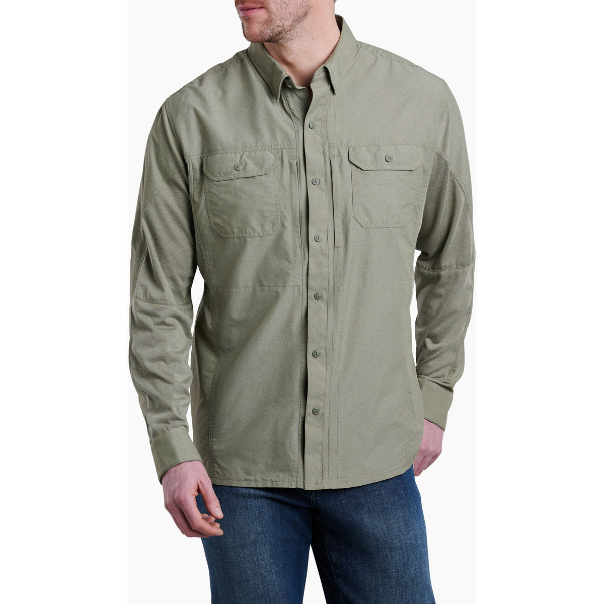 Kuhl Men's Airspeed Long Sleeve Lunar Green