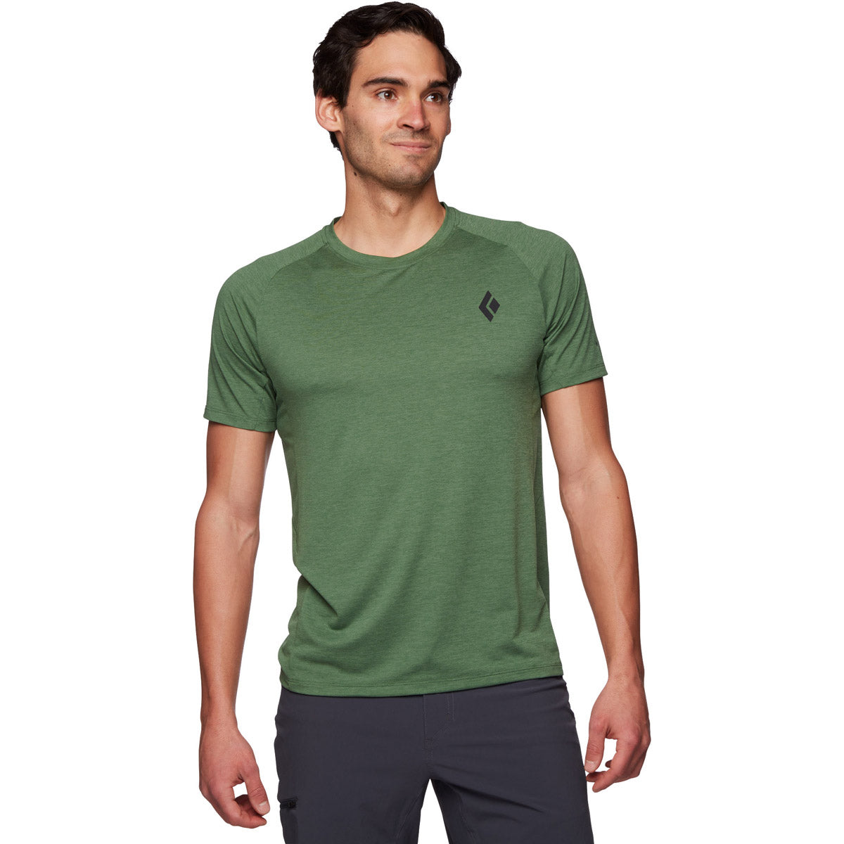Black Diamond Men's Lightwire Short Sleeve Tech Tee Arbor Green