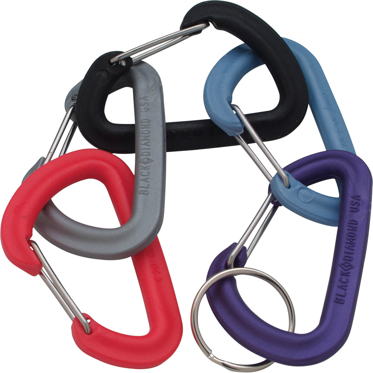 Black Diamond Jivewire Accessory Carabiner Large NO COLOR