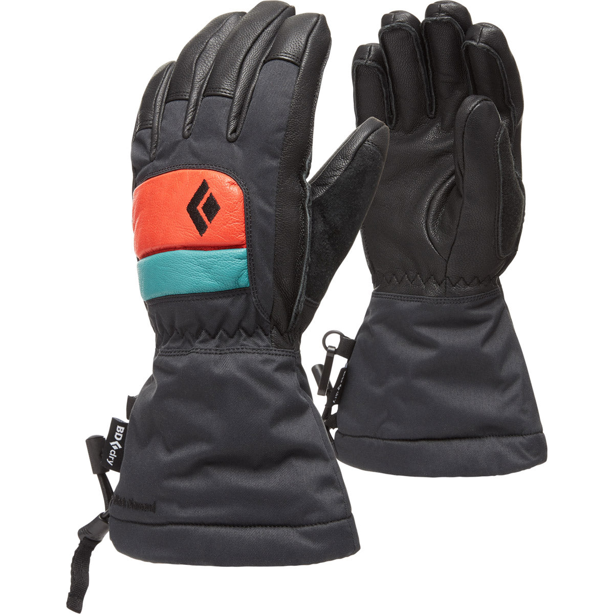 Black Diamond Kids' Spark Gloves Caspian-Rust