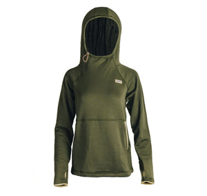 Fayettechill Women's Leah Fleece Pullover Hoody Pine Green