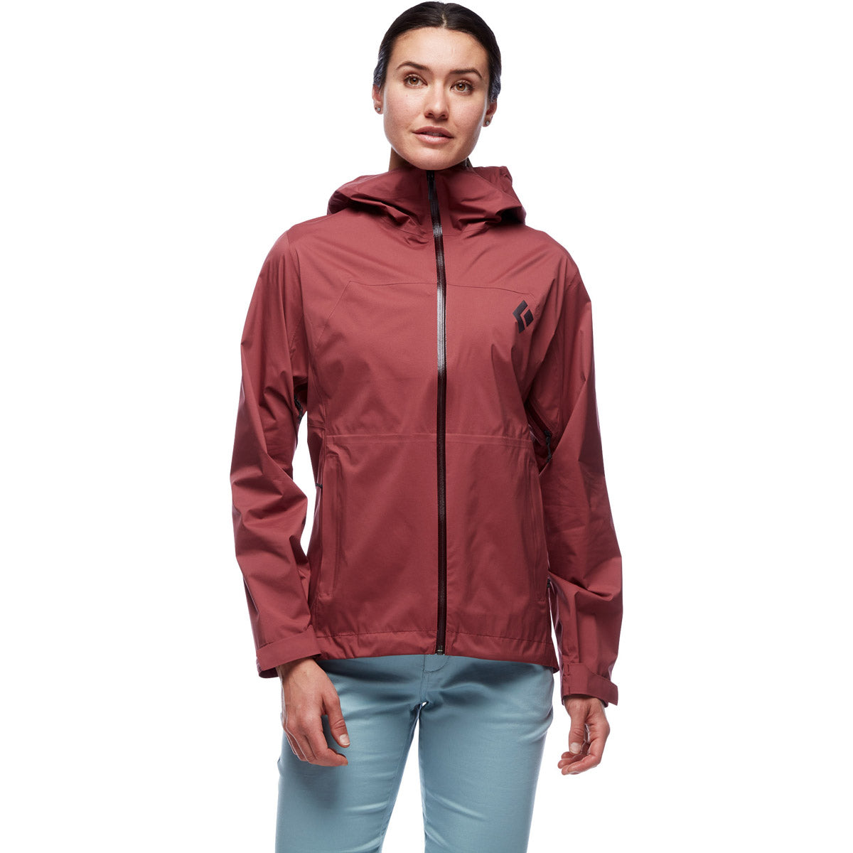 Black Diamond Women's StormLine Stretch Rain Shell Cherrywood