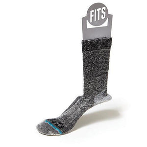 Fits Medium Rugged Crew Socks Coal