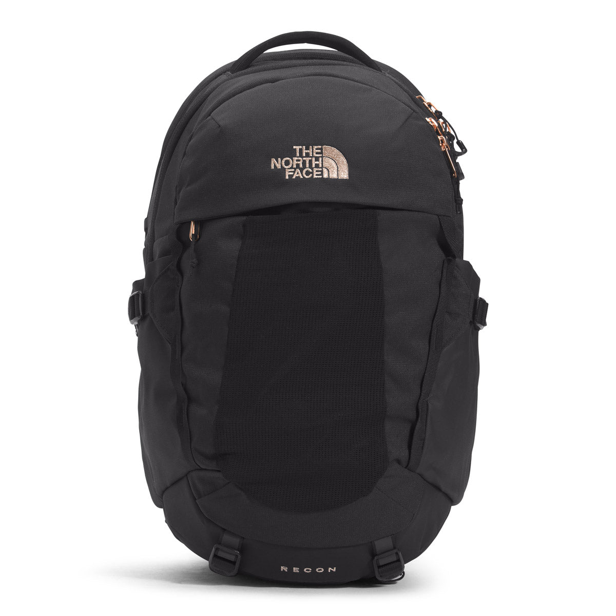 The North Face Women's Recon TNF Black Heather/Burnt Coral Metallic