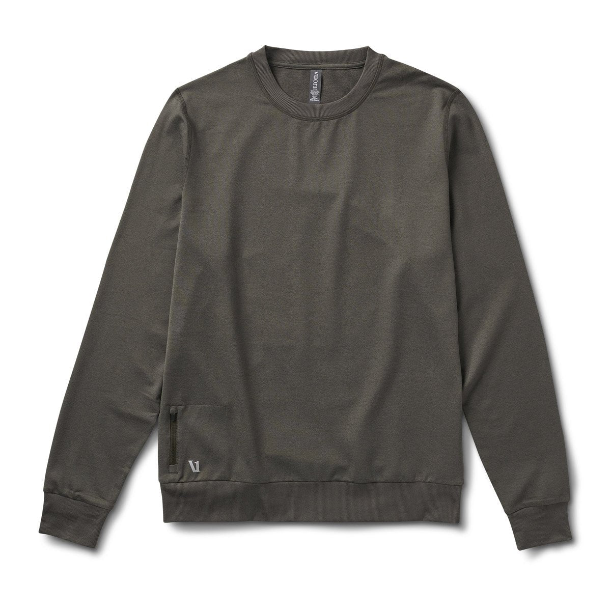 Vuori Men's Ponto Performance Crew Oregano Heather