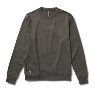 Vuori Men's Ponto Performance Crew Oregano Heather