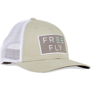 Free Fly Apparel Wave Snapback Stone Khaki