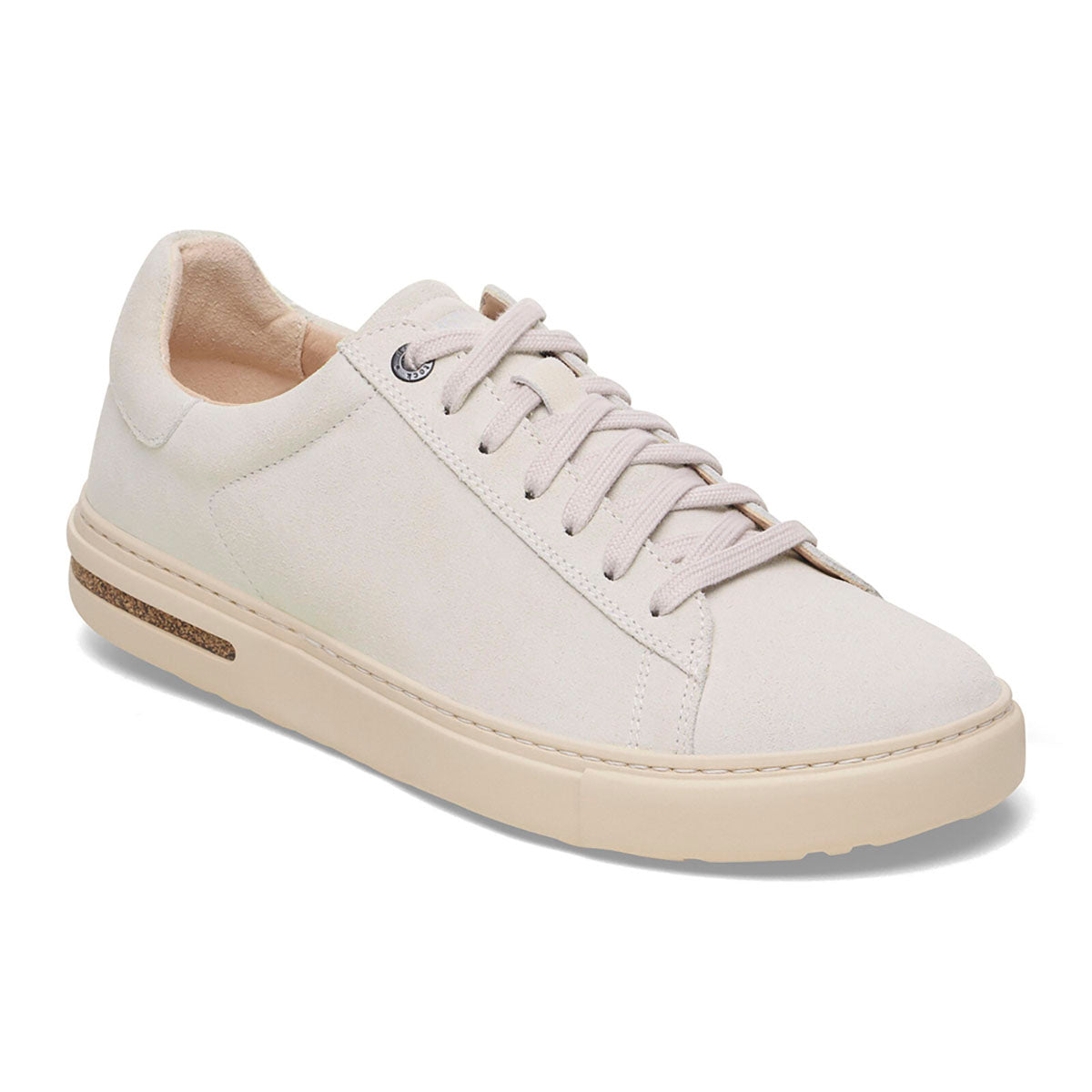 Birkenstock Bend Low Suede Leather - Narrow Antique White
