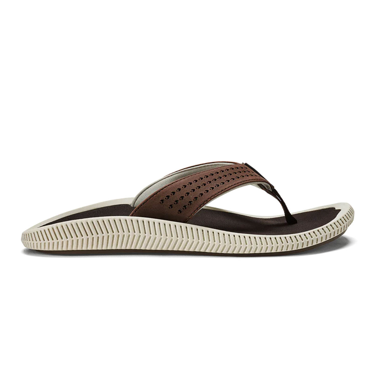 OluKai Mens Ulele Dark Wood/Dark Wood