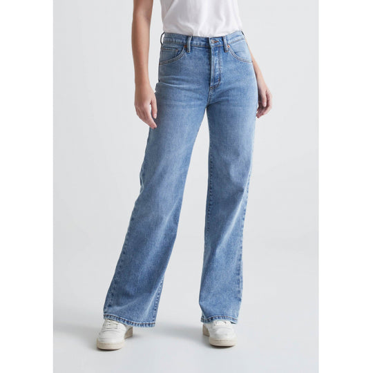 Women's Midweight Performance Denim Wide Leg - 33" Inseam