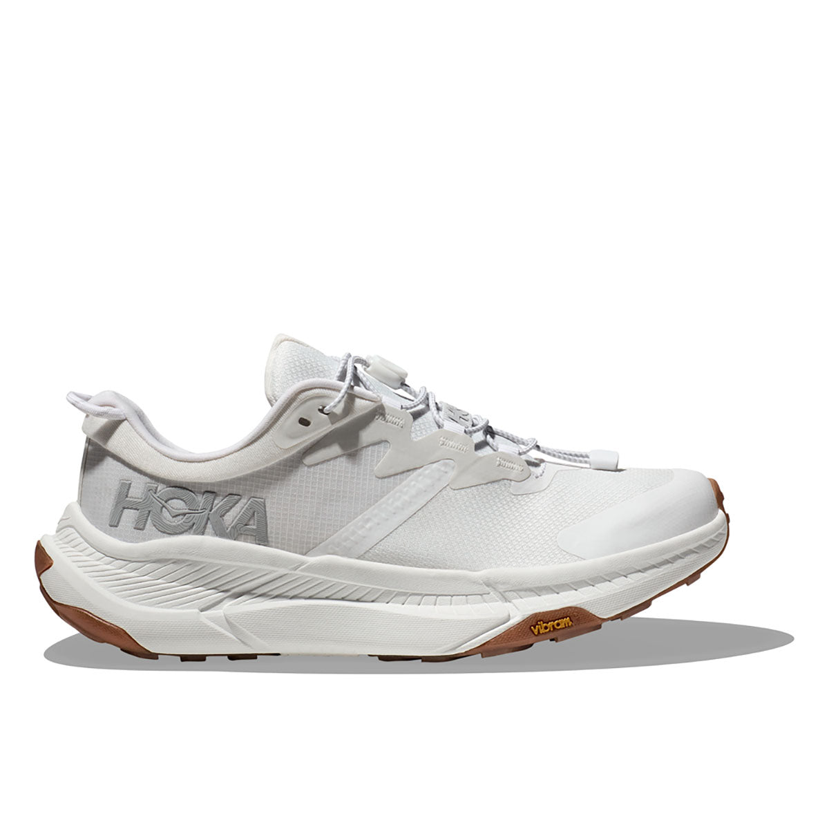 Hoka Mens Transport White / White