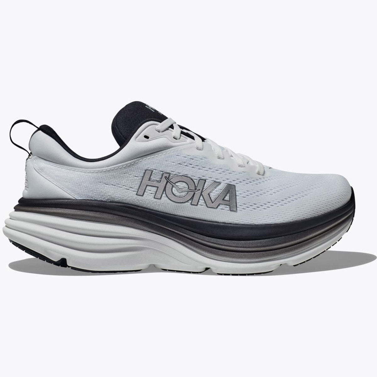 Hoka Men&#39;s Bondi 8 White/Black