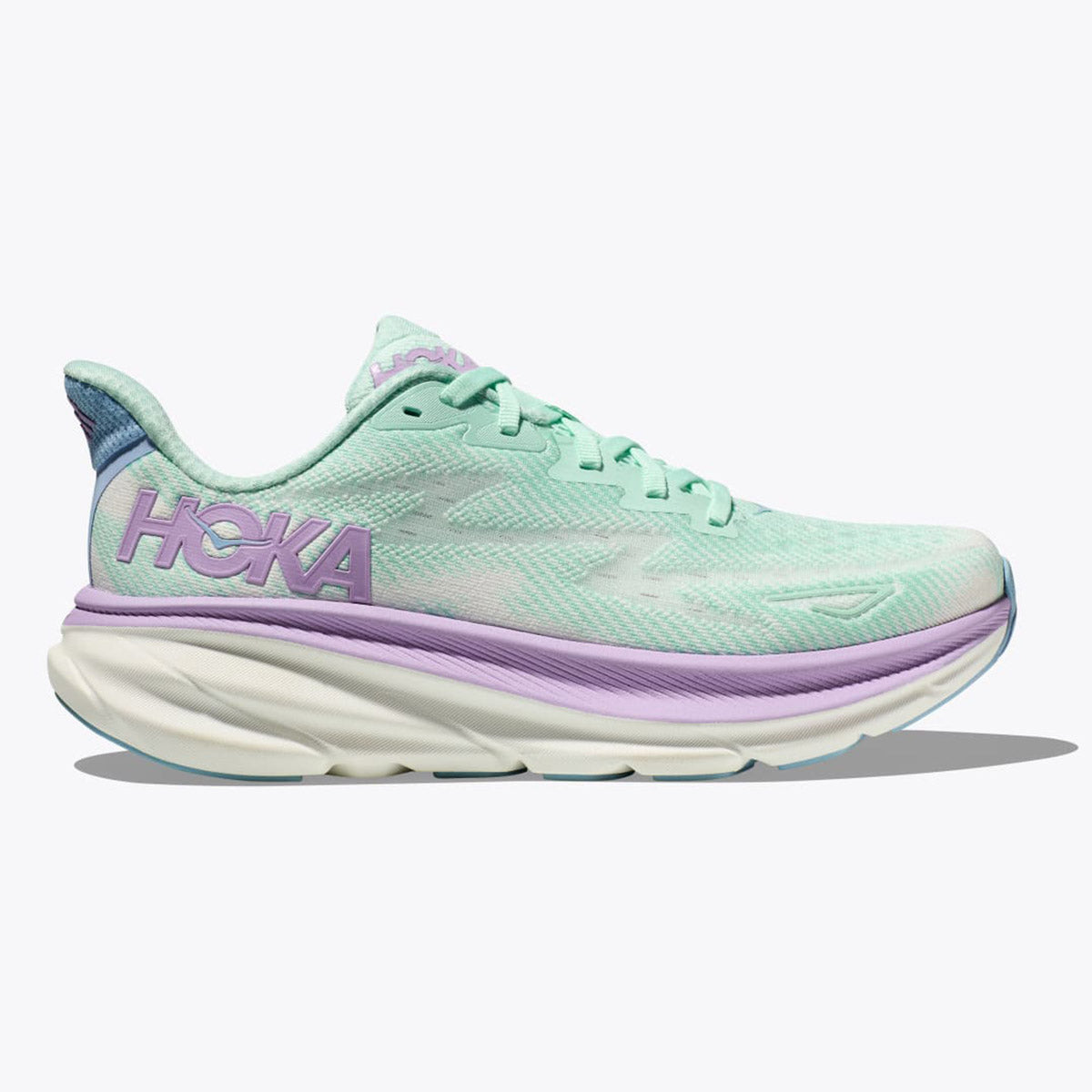 Hoka Women's Clifton 9 Sunlit Ocean/Lilac Mist